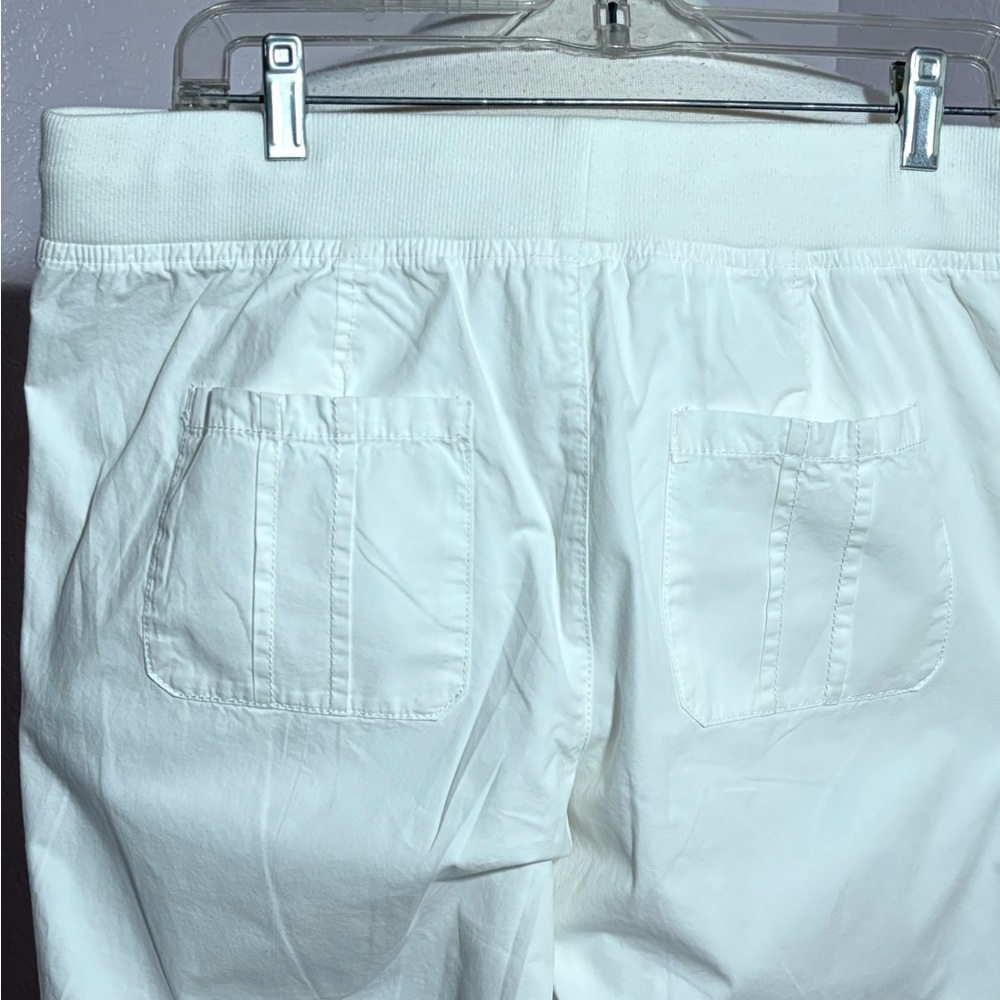LOFT White Cargo Pants Size 10. NWT - Picture 5 of 7
